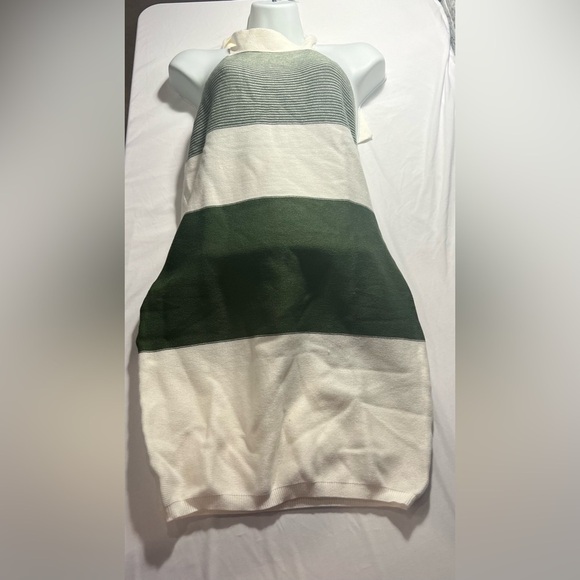 Women’s Sleeveless Backless Colorblock Knit Mini Dress – Size L (NWOT) - Picture 5 of 11